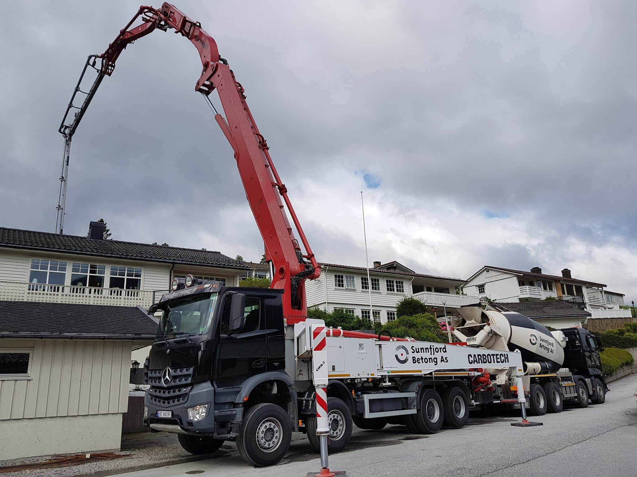 betongpumping